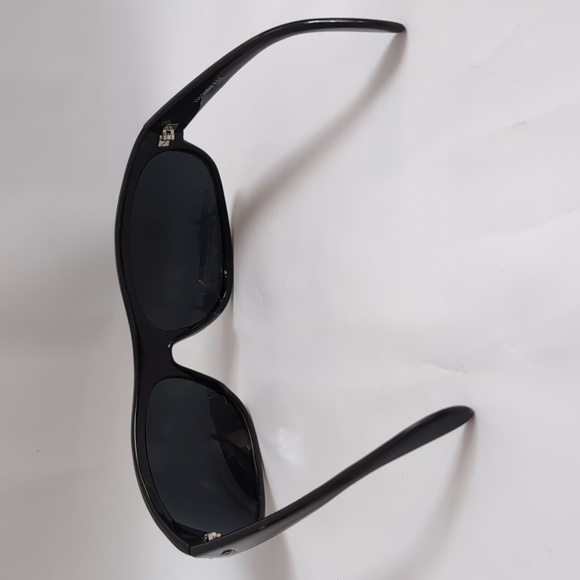 NWOT TruVintage Large Wrap around Biker style dark smoke mirror lens Sunglasses - Picture 4 of 5